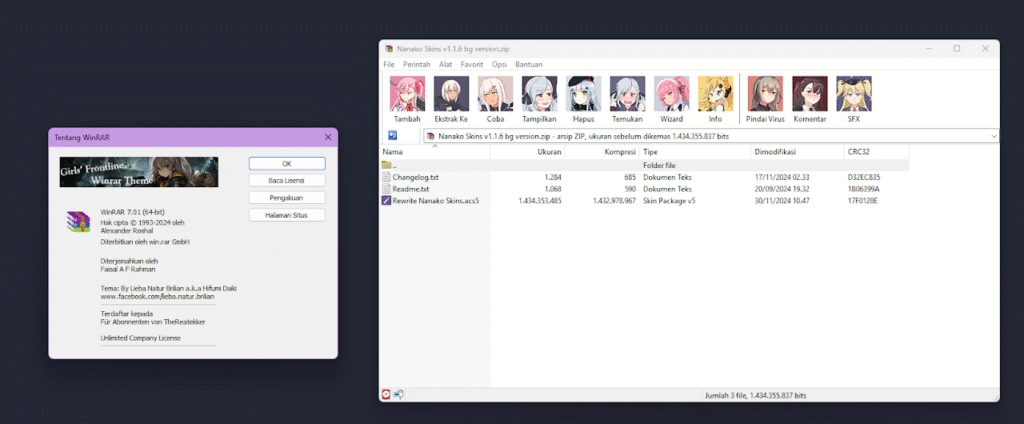 Screenshot preview