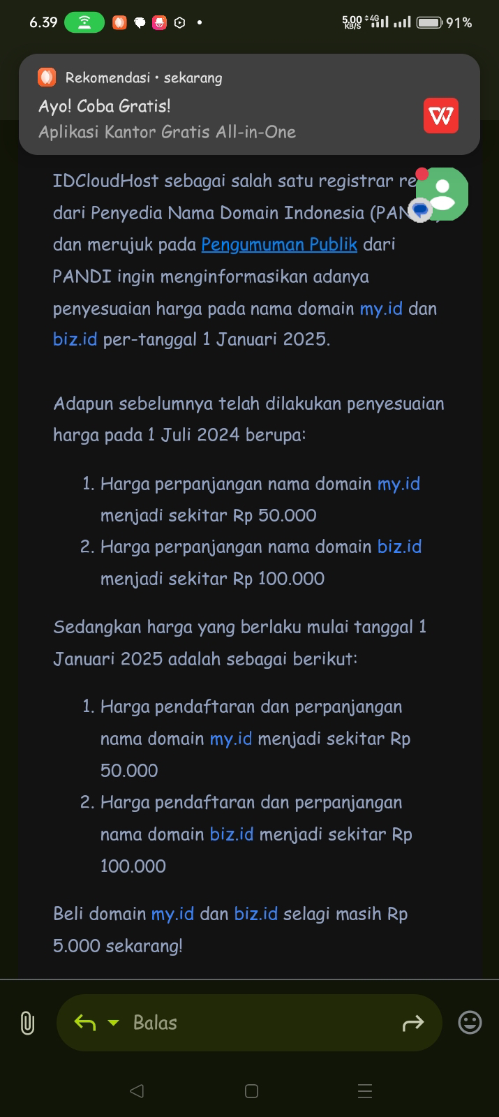 billing