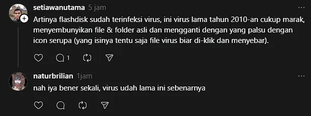 comment